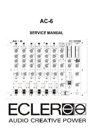 Service manual Ecler AC-6 ― Manual-Shop.ru