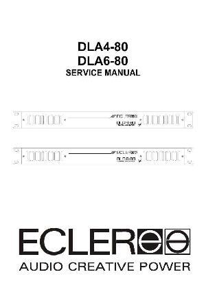 Service manual Ecler DLA4-80, DLA6-80 ― Manual-Shop.ru