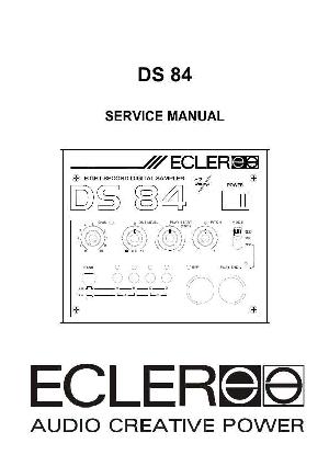 Service manual Ecler DS-84 ― Manual-Shop.ru