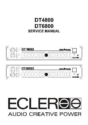 Service manual Ecler DT4800, DT6800 ― Manual-Shop.ru
