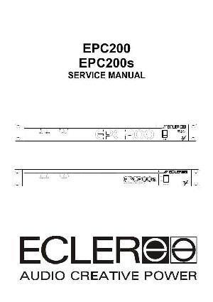 Service manual Ecler EPC200, EPC200S ― Manual-Shop.ru