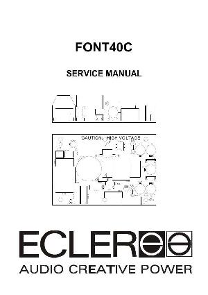Service manual Ecler FONT40C ― Manual-Shop.ru