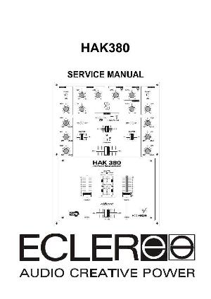 Service manual Ecler HAK380 ― Manual-Shop.ru