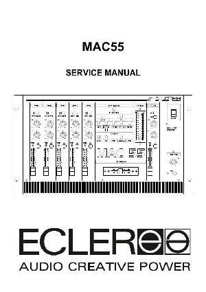 Service manual Ecler MAC55 ― Manual-Shop.ru