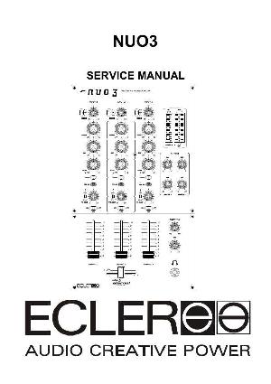 Service manual Ecler NUO3 ― Manual-Shop.ru