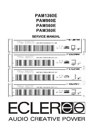 Service manual Ecler PAM1360E, PAM960E, PAM560E, PAM360E ― Manual-Shop.ru