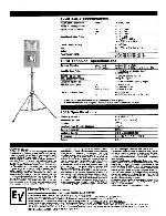 Service manual Electro-Voice 100M