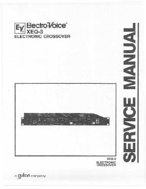 Service manual Electro-Voice XEQ-3 ― Manual-Shop.ru