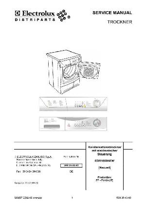 Service manual Electrolux EDR-1000NEW ― Manual-Shop.ru