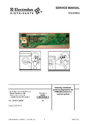 Service manual Electrolux EWM-1000 ― Manual-Shop.ru