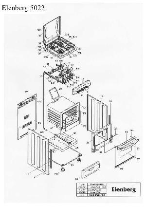 Сервисная инструкция Elenberg 5022  ― Manual-Shop.ru