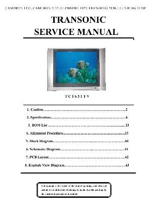 Service manual Elenberg CAMERON-1437, 2137 ― Manual-Shop.ru