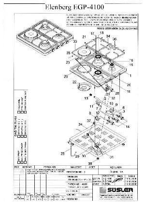 Сервисная инструкция Elenberg EGP-4100  ― Manual-Shop.ru