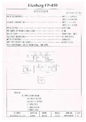 Сервисная инструкция Elenberg FP-450  ― Manual-Shop.ru