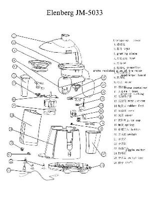 Сервисная инструкция Elenberg JM-5033  ― Manual-Shop.ru