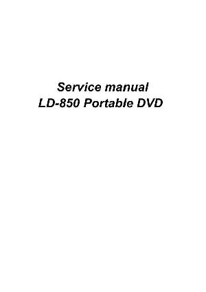 Сервисная инструкция Elenberg LD-850 ― Manual-Shop.ru