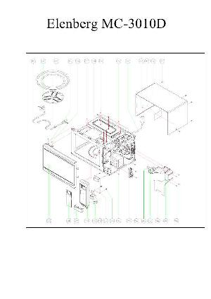 Сервисная инструкция Elenberg MC-3010D  ― Manual-Shop.ru