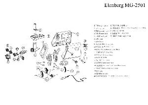 Сервисная инструкция Elenberg MG-2501  ― Manual-Shop.ru