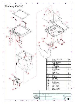 Сервисная инструкция Elenberg TV-700  ― Manual-Shop.ru