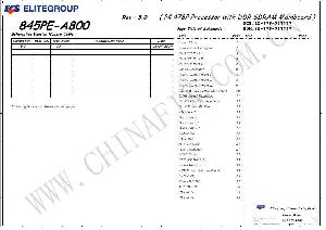 Схема Elitegroup ECS 845PE-A800 REV.5.0 ― Manual-Shop.ru