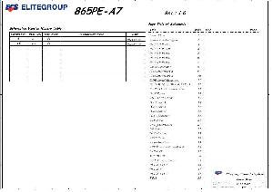 Схема Elitegroup ECS 865PE-A7 REV.1.0 ― Manual-Shop.ru