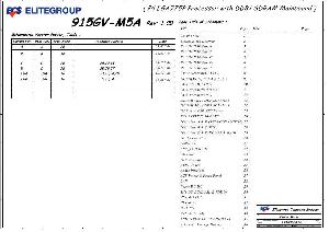Schematic Elitegroup ECS 915GL-M5A REV.1.0B ― Manual-Shop.ru