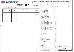 Schematic Elitegroup ECS 915P-M3 REV.1.0 ― Manual-Shop.ru