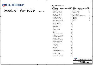 Schematic Elitegroup ECS 965G-S FOR VIIV REV.C ― Manual-Shop.ru