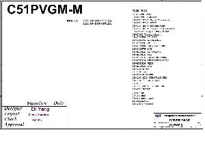 Schematic Elitegroup ECS C51PVGM-M REV.1.1 ― Manual-Shop.ru