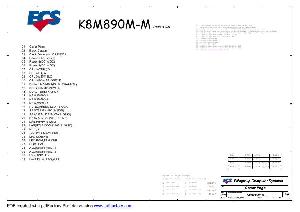 Schematic Elitegroup ECS K8M890M-M REV.1.0A ― Manual-Shop.ru