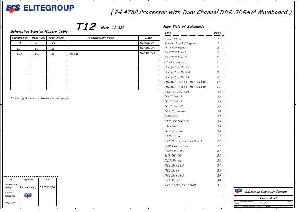 Схема Elitegroup ECS T12 REV.V1.0A ― Manual-Shop.ru