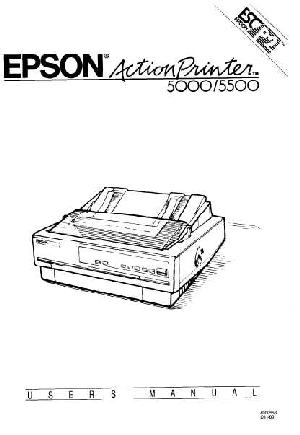 Сервисная инструкция Epson ACTIONPRINTER 5000 ― Manual-Shop.ru