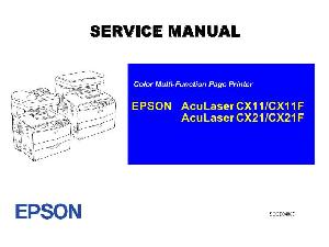 Service manual EPSON ACULASER CX11, CX11F, CX21, CX21F ― Manual-Shop.ru