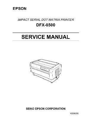 Сервисная инструкция Epson DFX-8500 ― Manual-Shop.ru