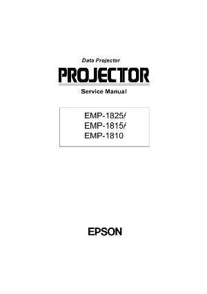 Сервисная инструкция Epson EMP-1810, EMP-1815, EMP-1825 ― Manual-Shop.ru