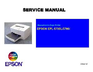 Сервисная инструкция Epson EPL-5700L, EPL-5700I ― Manual-Shop.ru