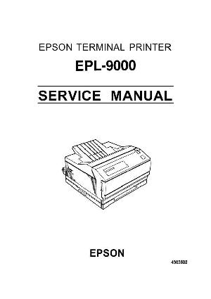 Сервисная инструкция Epson EPL-9000 ― Manual-Shop.ru