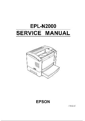 Сервисная инструкция Epson EPL-N2000 ― Manual-Shop.ru
