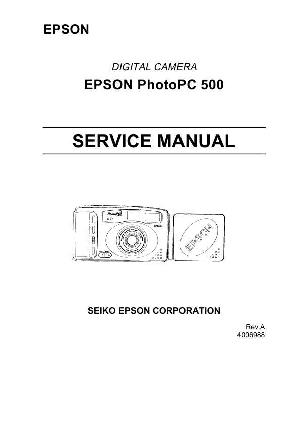 Сервисная инструкция Epson PHOTOPC-500 ― Manual-Shop.ru