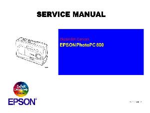 Service manual Epson PHOTOPC-800 ― Manual-Shop.ru