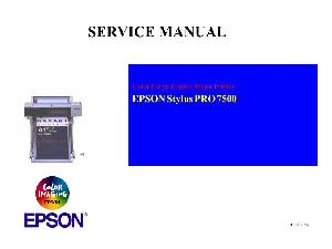 Service manual Epson Stylus Pro 7500 ― Manual-Shop.ru