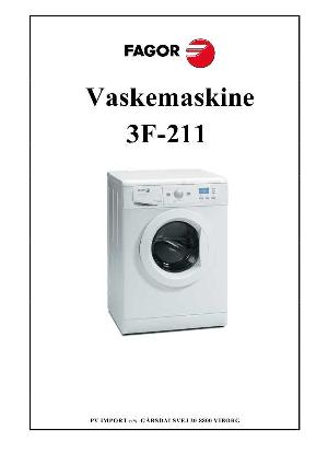 Сервисная инструкция Fagor 3F-211 ― Manual-Shop.ru