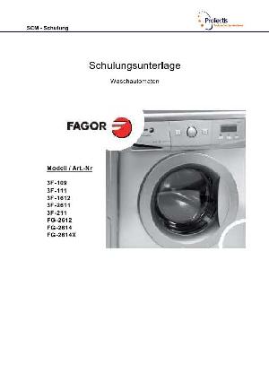 Service manual Fagor FG-2612, FG-2614 ― Manual-Shop.ru