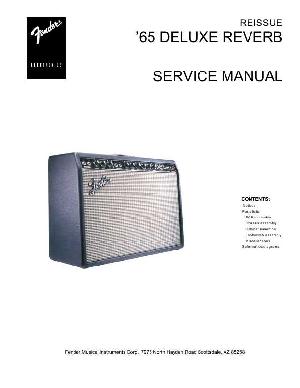 Service manual Fender 65 DELUXE REVERB ― Manual-Shop.ru