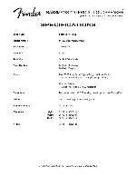 Schematic Fender BASSMAN 410 PRO SL