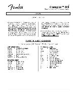 Schematic Fender CHAMPION 600 REISSUE