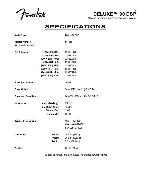 Schematic Fender DELUXE 90 DSP