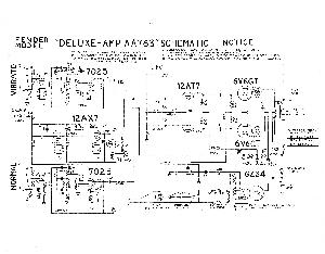 Schematic Fender DELUXE AA763 ― Manual-Shop.ru