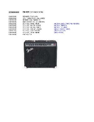Schematic Fender FM 65R ― Manual-Shop.ru