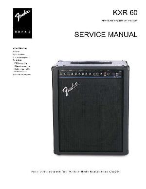 Schematic Fender KXR 60 ― Manual-Shop.ru
